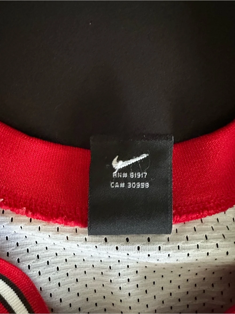 Vintage Nike Team Michael Jordan Chicago Bulls Jersey #23 White Youth Medium